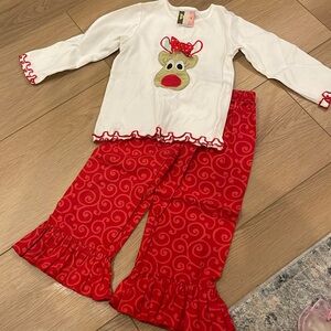 ❤️🦌💚 Rudolph Outfit set 💚🦌❤️